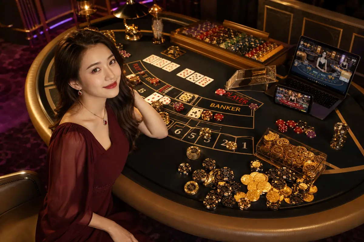 h5hh Baccarat Live ကတ်ဆွဲနေသောမြင်ကွင်း